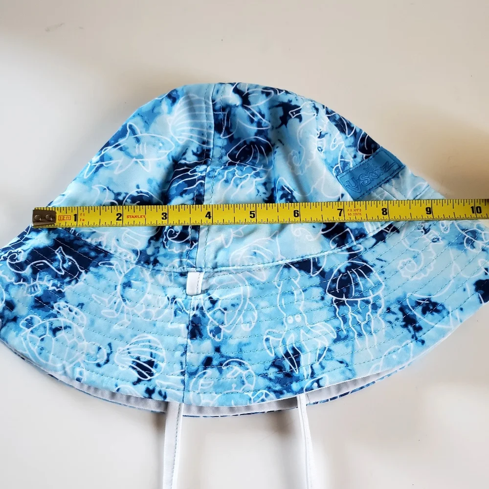 UV Skinz Sky Blue Turtles Sea Horses Patterned Kids Hat